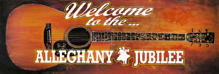 Alleghany Jubilee Welcome Sign
